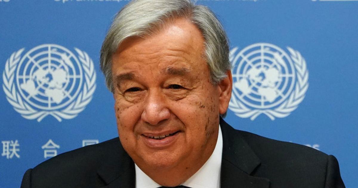 Antonio Guteress, secrétaire général de l'ONU/ph. droits tiers