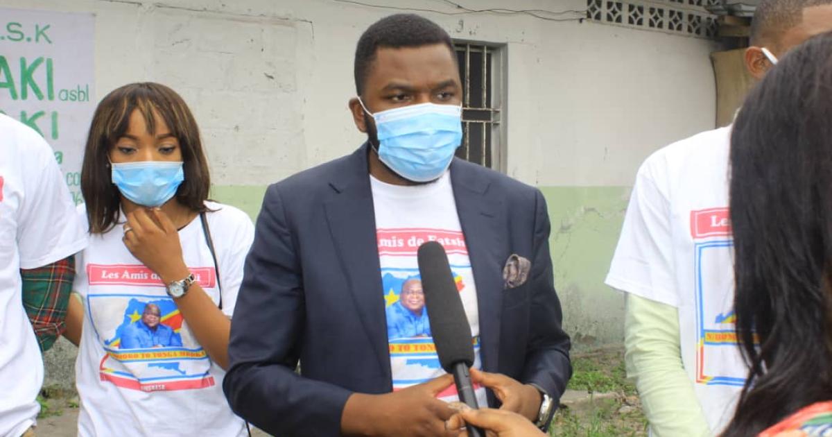 Jeannot Kabuya, Président de l'association les Amis de Fatshi/Ph. ACTUALITE.CD