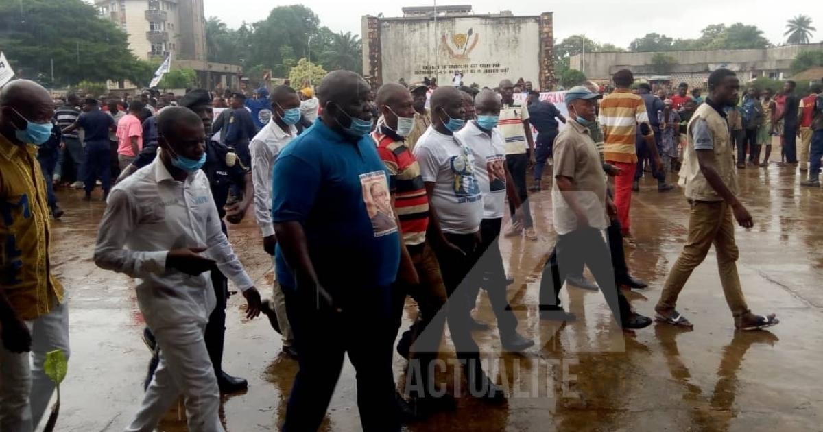La marche de Lamuka du 13 juillet 2020 à Gbadolite