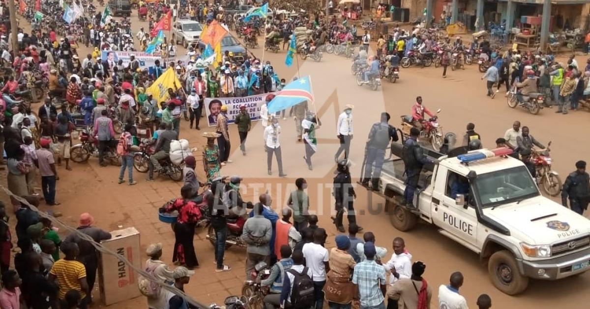 Marche du FCC à Butembo ce samedi 25 juillet