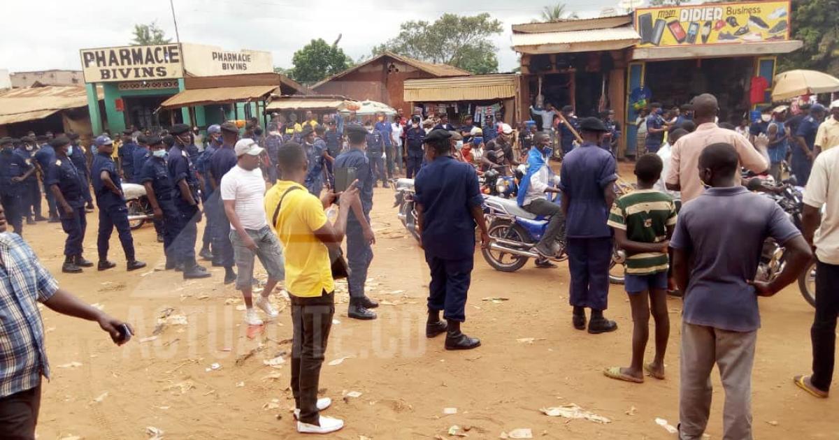 la marche de Lamuka à Gemena/ PH. ACTUALITE.CD