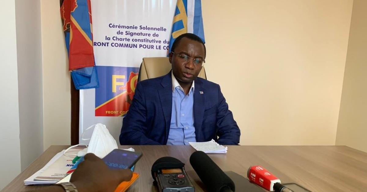Nehemie Mwilanya, coordonnateur national du FCC. Ph/droits tiers