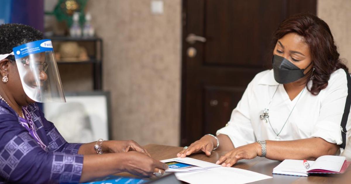 La Première Dame de la RDC, Denise Nyakeru Tshisekedi et la représentante régionale du UNHCR . Ph/Photo droits tiers