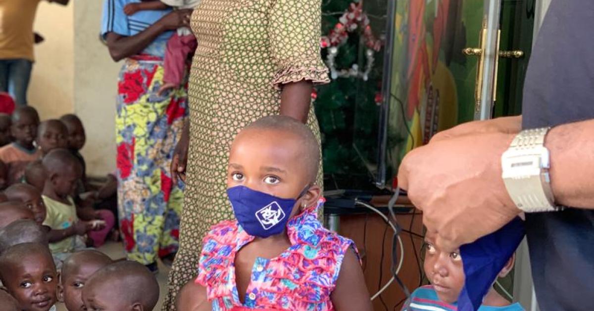 Des enfants orphelins pris en charge dans un orphelinat à Goma