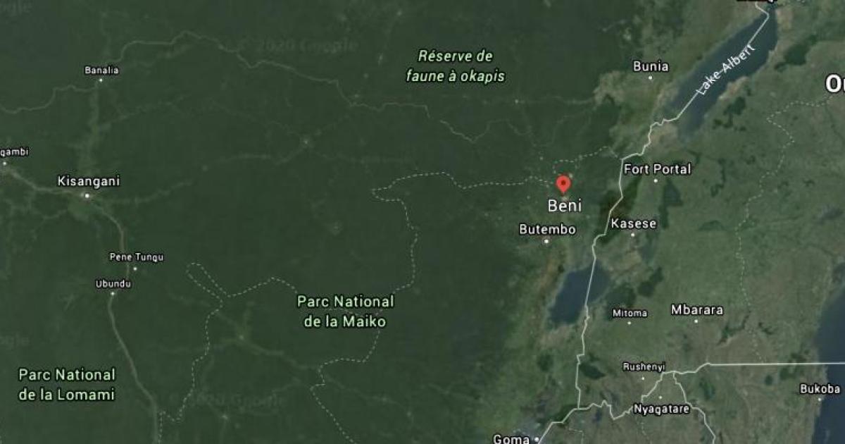 La carte de Beni