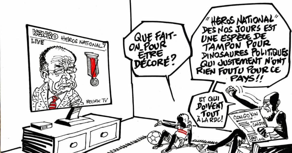 Les caricatures de ACTUALITE.CD sont réalisées par Kash.