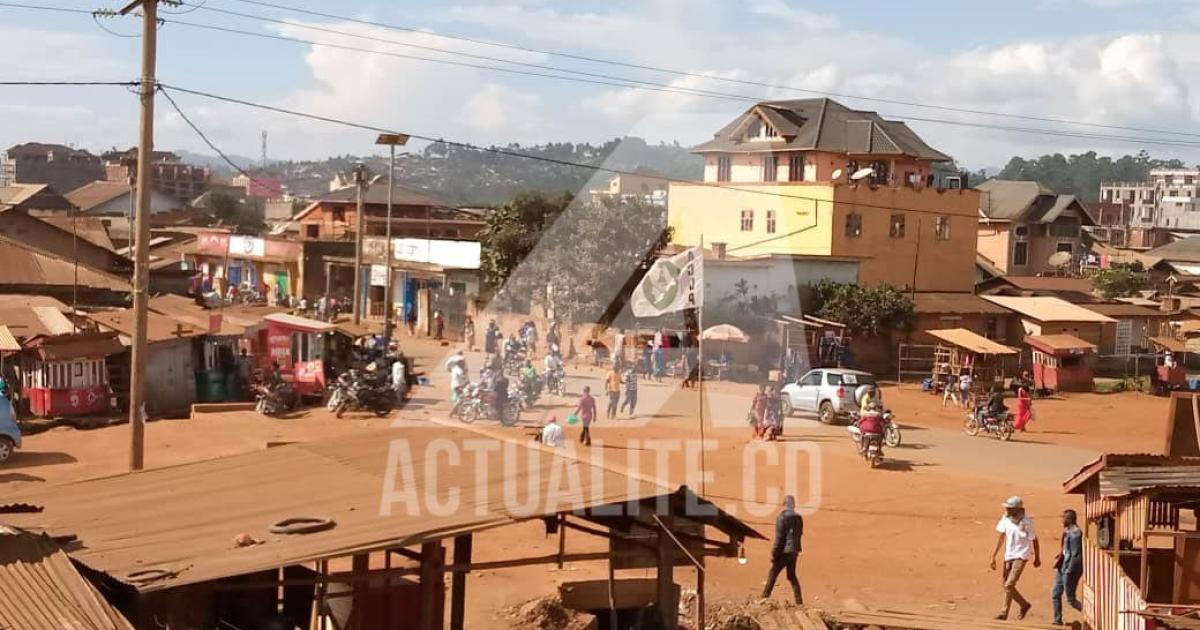 Une vue de la ville de Butembo/Ph ACTUALITE.CD