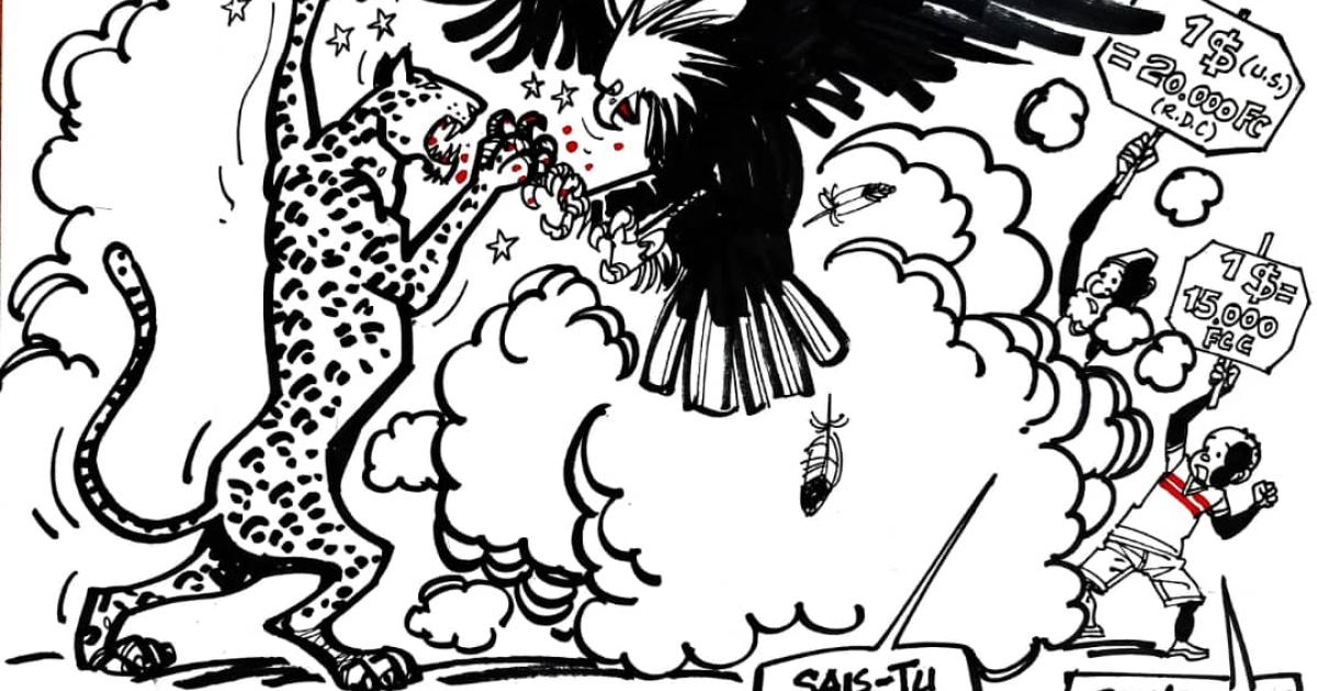 Les caricatures de ACTUALITE.CD sont réalisées par Kash.