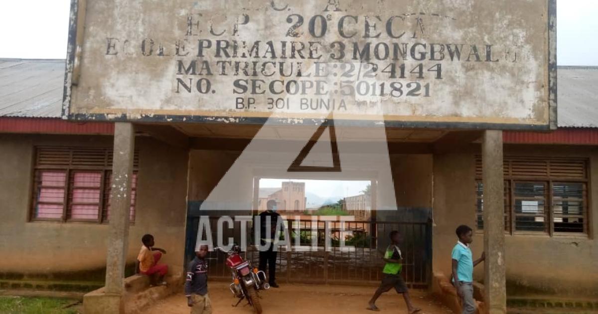 Une école protestante à Mungbalu, Djugu/Ph ACTUIALITE.CD