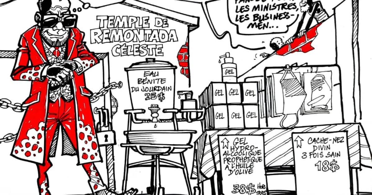 Caricature par Kash/ACTUALITE.CD