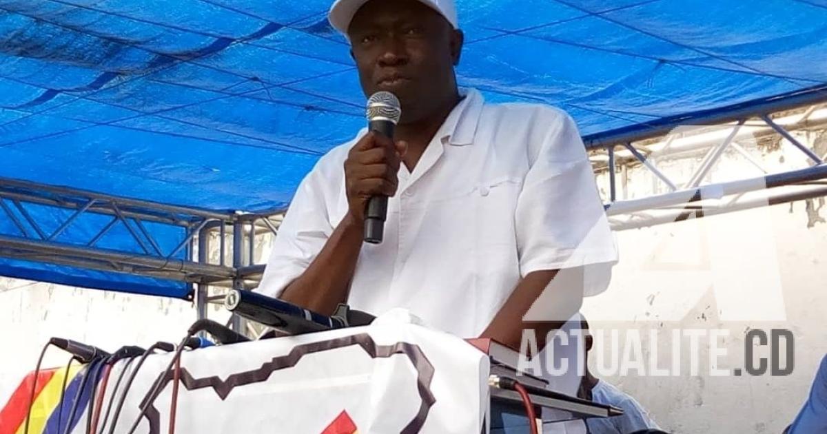 Augustin Kabuya. Ph. ACTUALITE.CD.