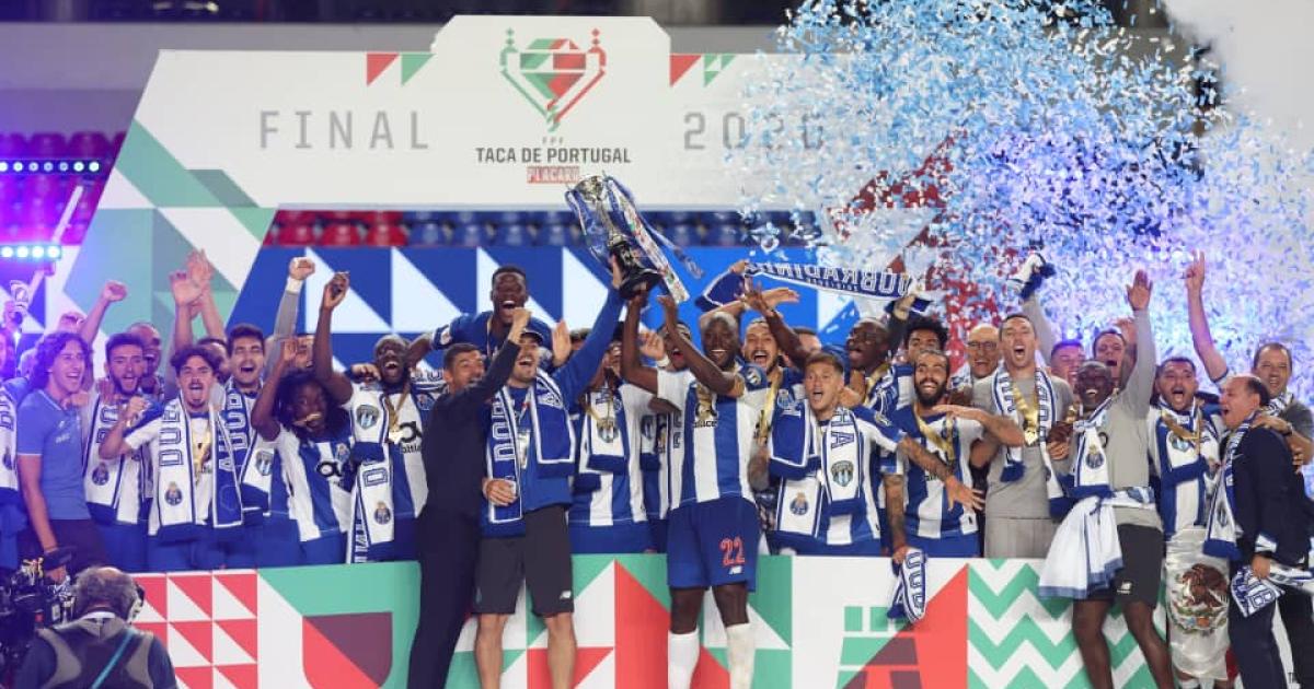 Chancel Mbemba vainqueur de la Coupe du portugal. Ph. Droits tiers