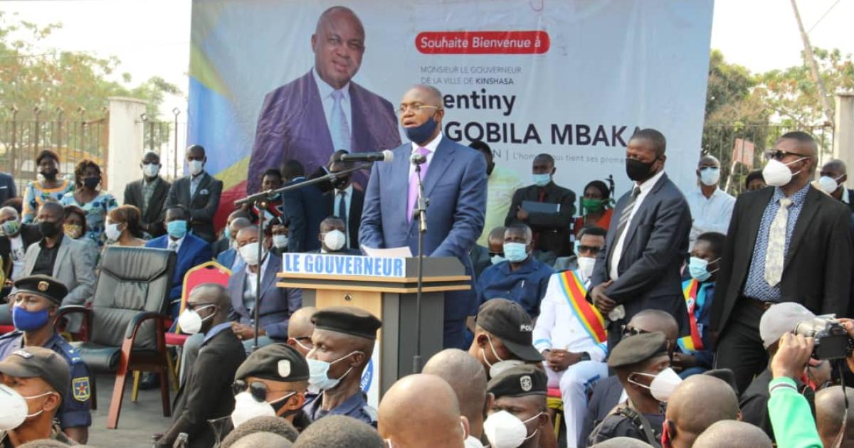 Gentiny Ngobila/Gouverneur de Kinshasa