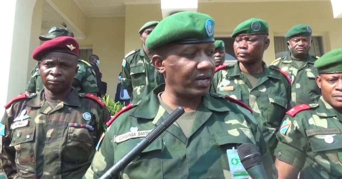 Smith Gihanga commandant de la 22e région militaire