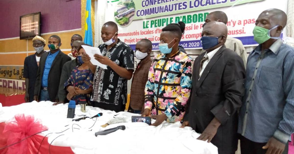 Les communautés d'Inga. Photo droits tiers