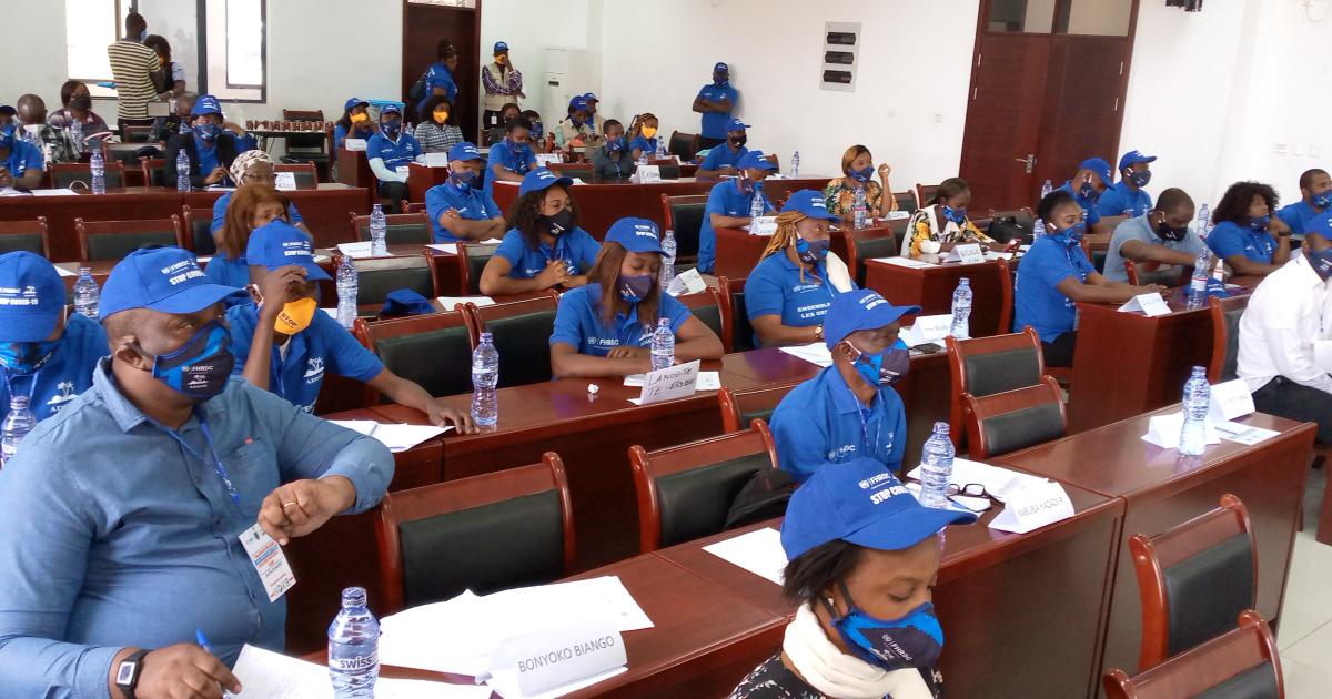  Prestataires de santé de la PEC-MED en formation à KInshasa