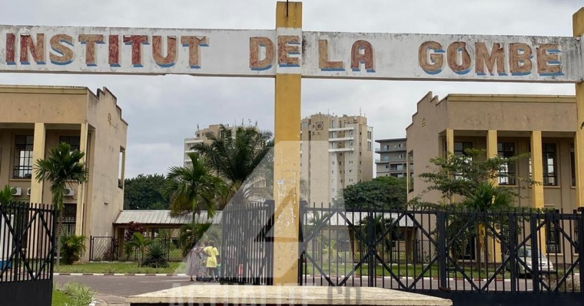 l'entrée de l'Institut de la Gombe, Ph. ACTUALITE.CD
