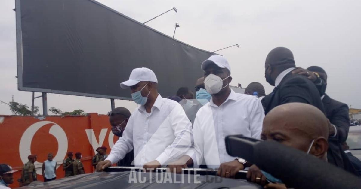 Martin Fayulu et Adolphe Muzito de retour à Kinshasa ce samedi/Ph. ACTUALITE.CD