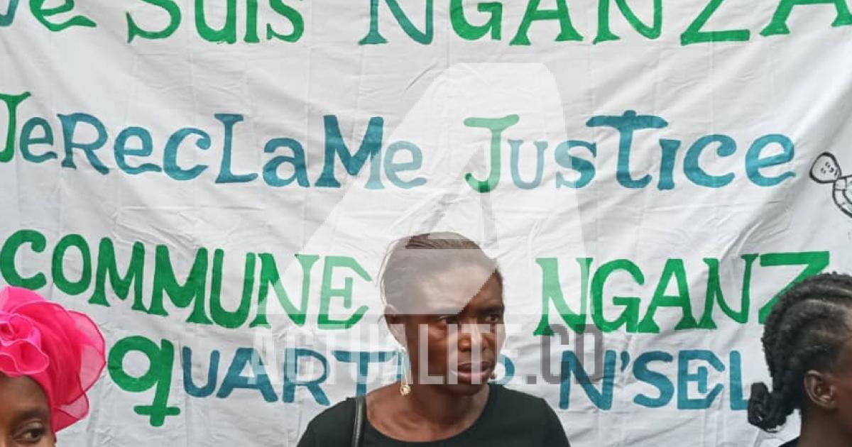 Les victimes de Nganza. Ph. Sosthène Kambidi / ACTUALITE.CD.