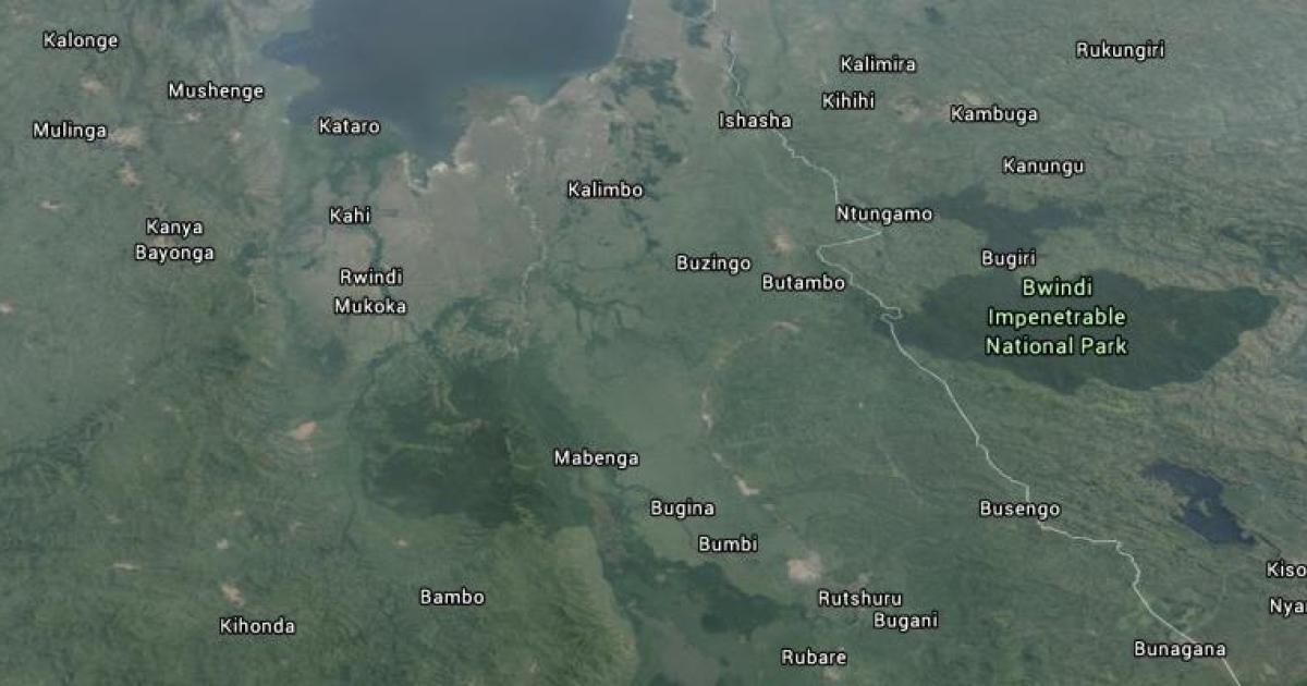 Carte de Rutshuru 