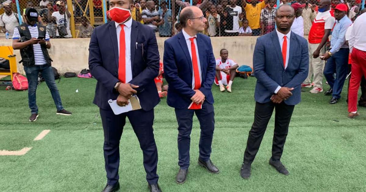Bob Makandalele, Julio César Gomez et M. Pedro. Ph. droits tiers.