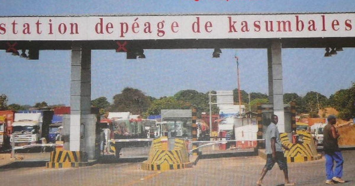 Station de péage de Kasumbalesa. Ph. Droits tiers. 