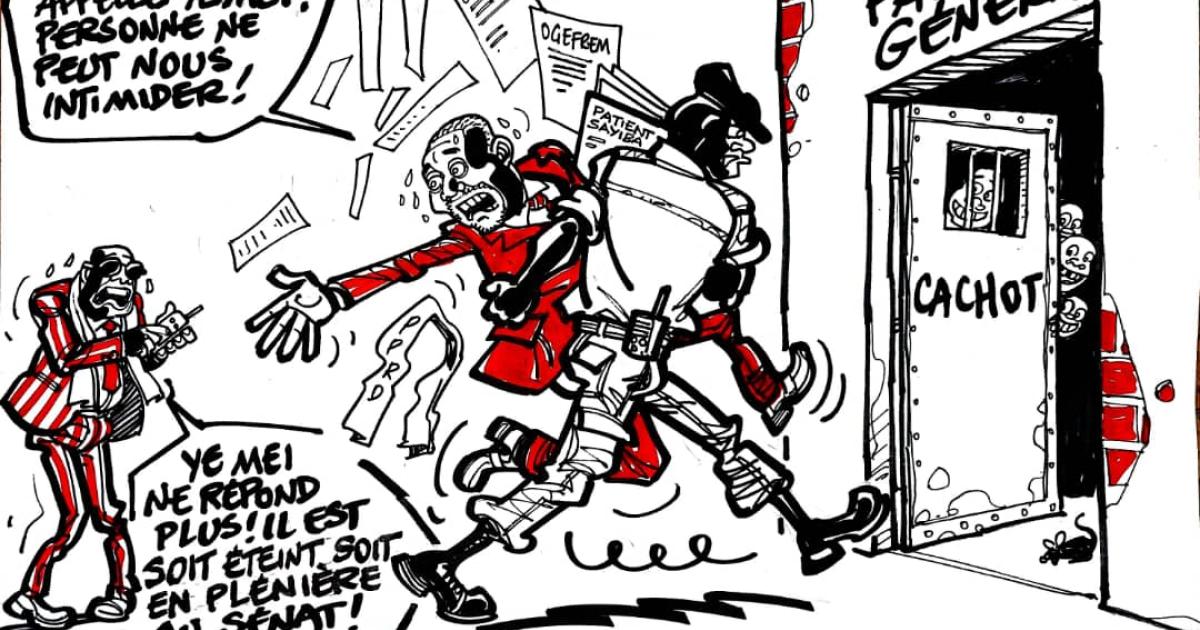 Les caricatures de ACTUALITE.CD sont réalisées par Kash. 