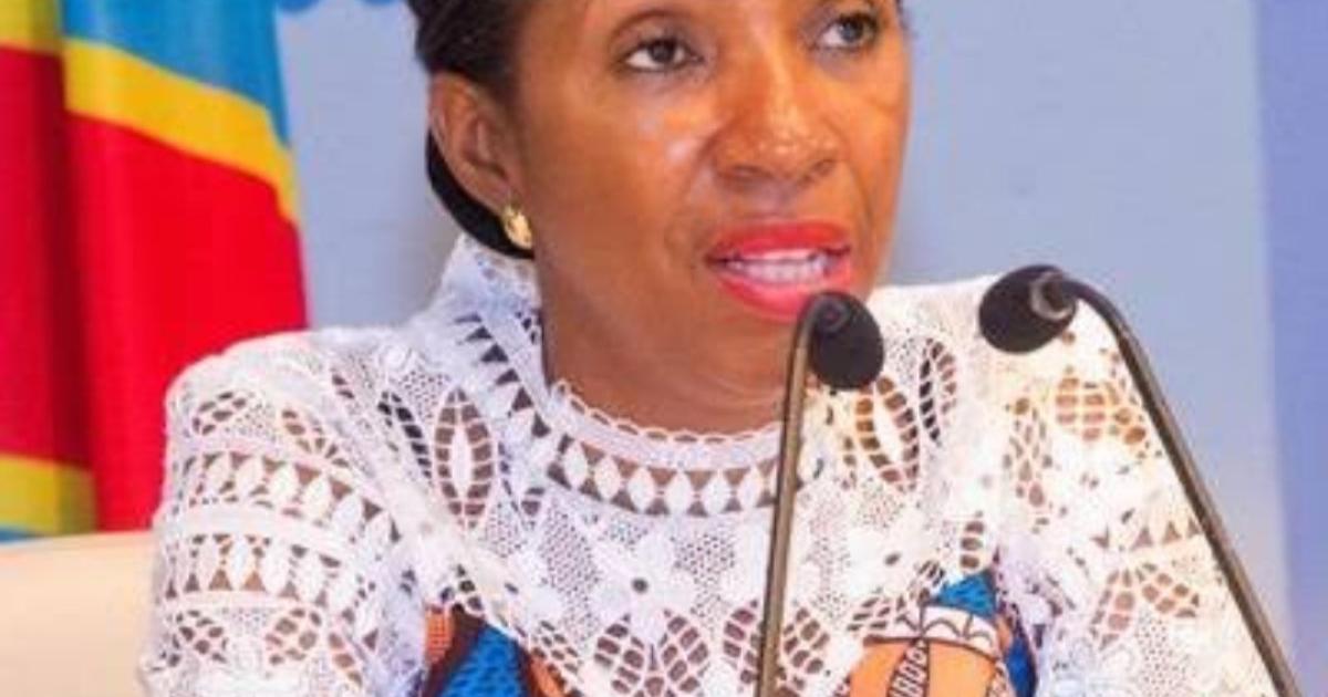 Jeanine Mabunda. Ph. Assemblée nationale