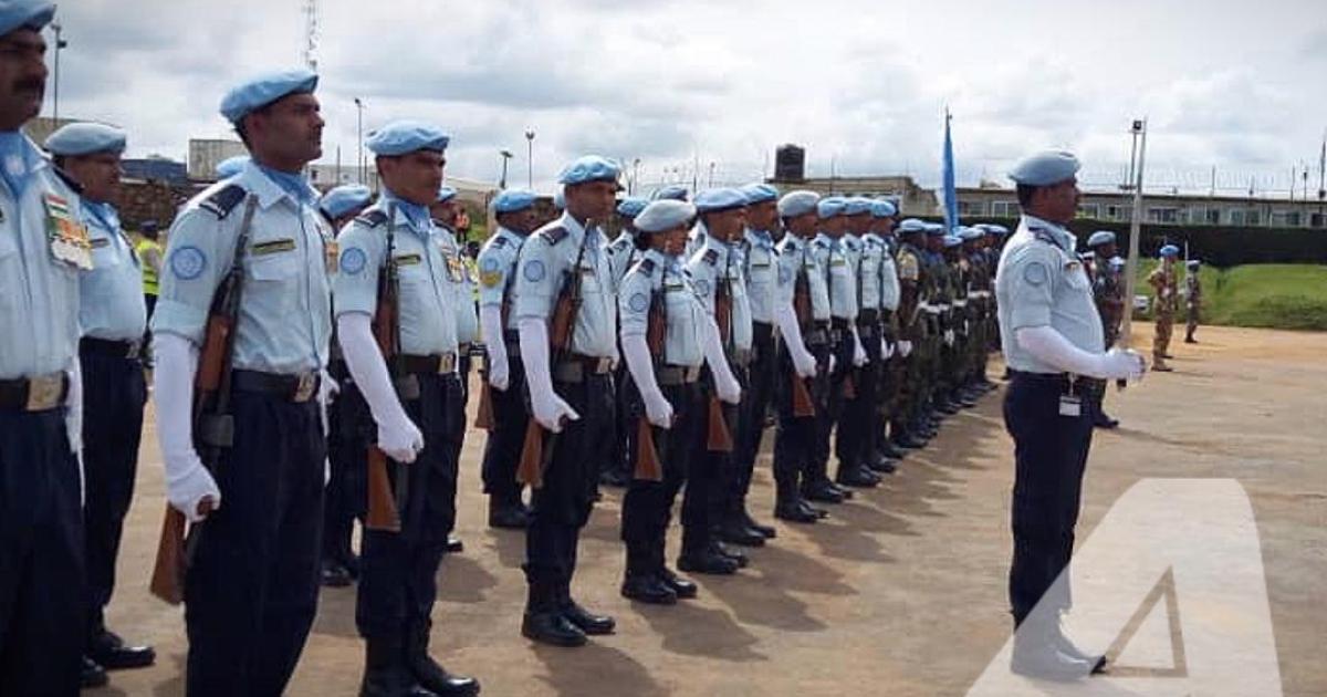 Les policiers de la Monusco à Beni/Ph ACTUALITE.CD 