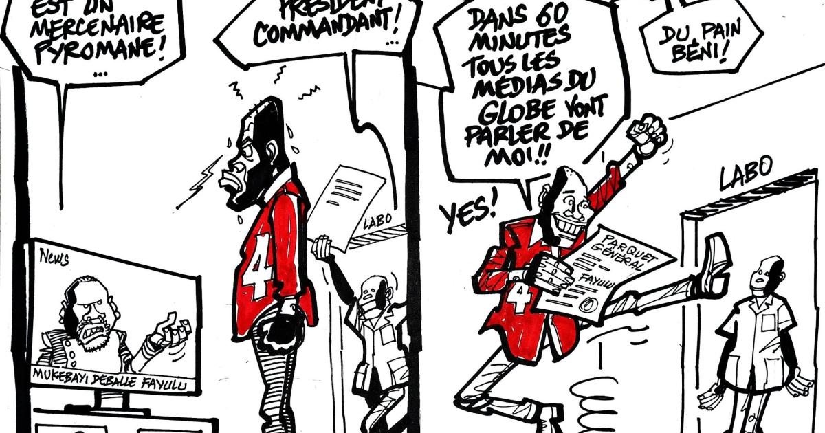 Caricature par Kash/ACTUALITE.CD
