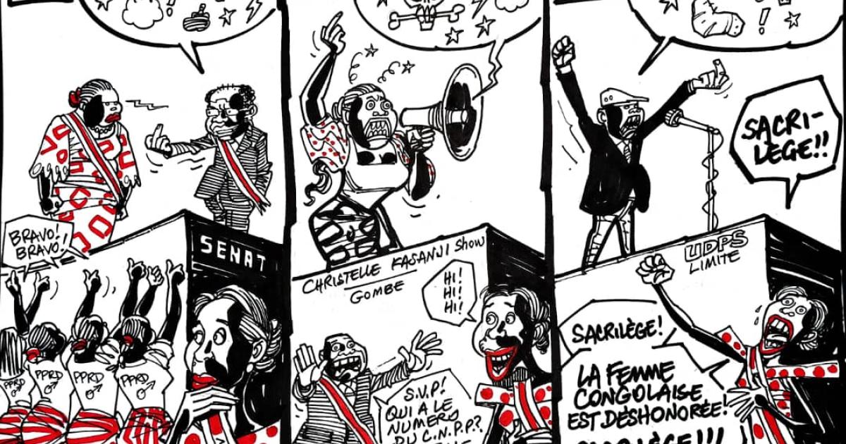 Caricature par Kash/ACTUALITE.CD