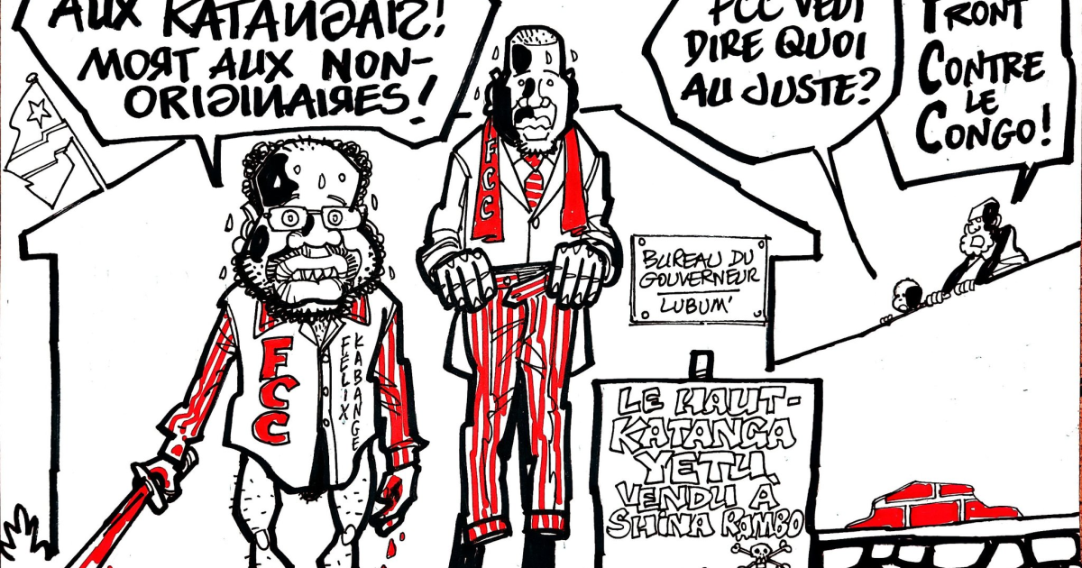 Caricature par Kash/ACTUALITE.CD