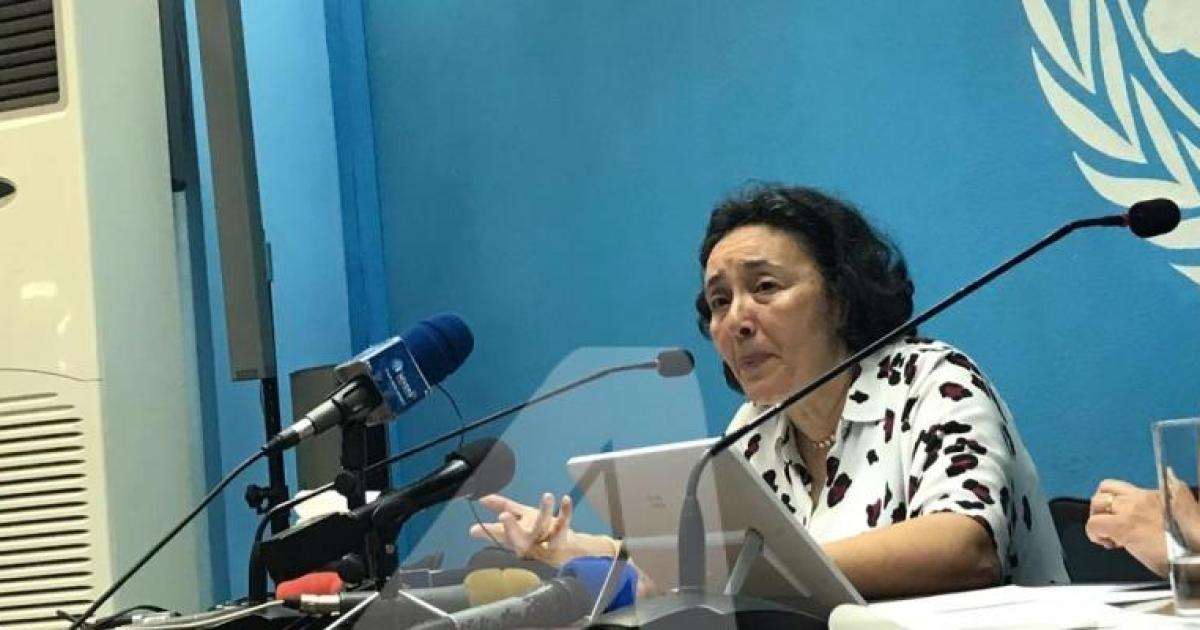 Leila Zerrougui, représentante spéciale du secrétaire générale de l’ONU en RDC. Ph. ACTUALITE.CD