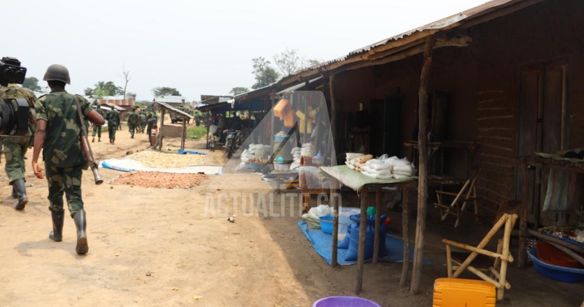 Une patrouille FARDC au Nord-Kivu