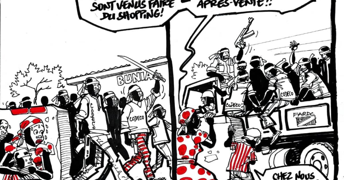 Les caricatures de ACTUALITE.CD sont réalisées par Kash.