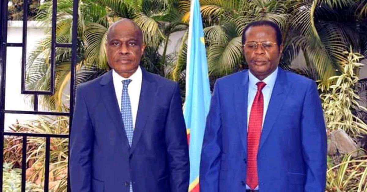Theodore Ngoyi reçu par Martin Fayulu