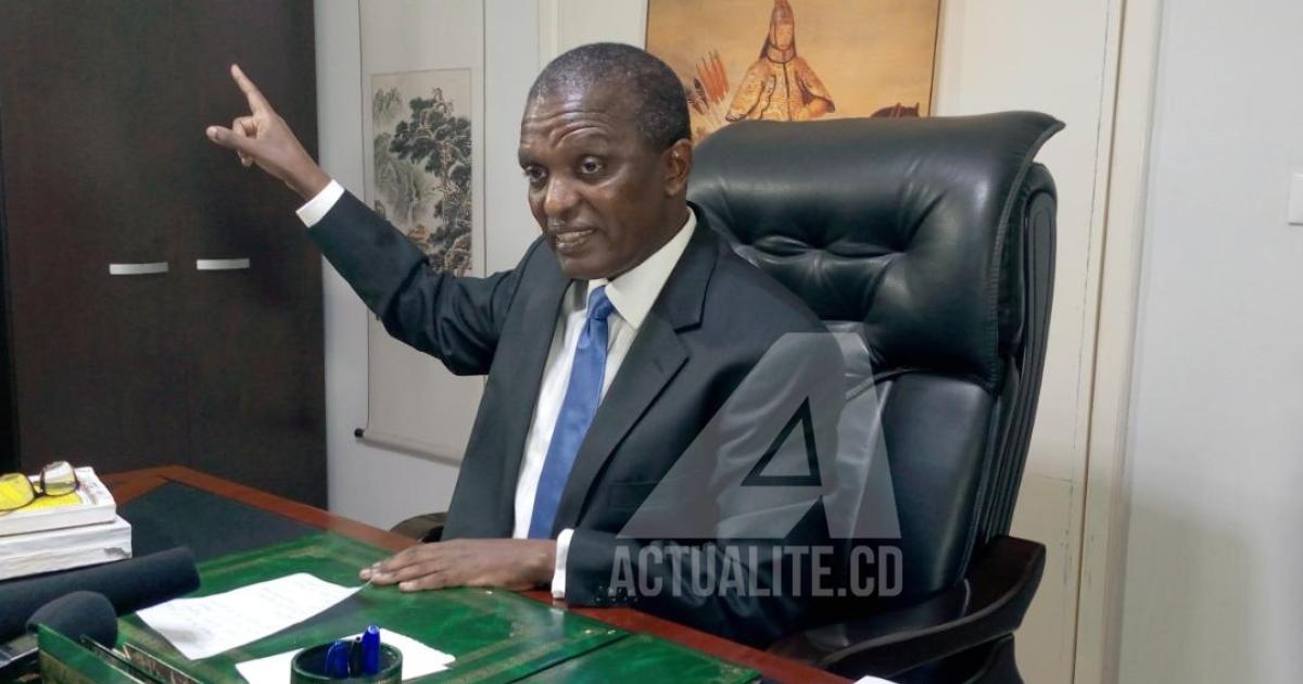 Azarias Ruberwa, ministre d'Etat en de la décentralisation et réformes institutionnelles/Ph ACTUALITE.CD