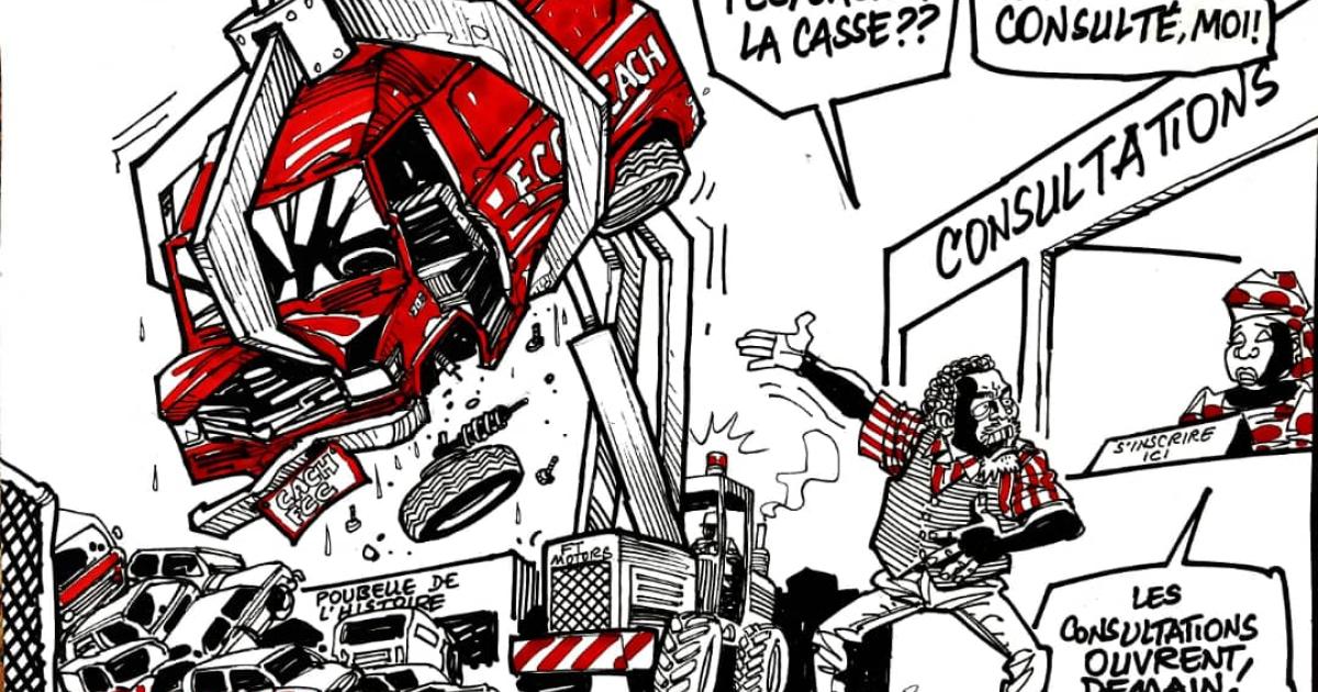 Les caricatures de ACTUALITE.CD sont réalisées par Kash.