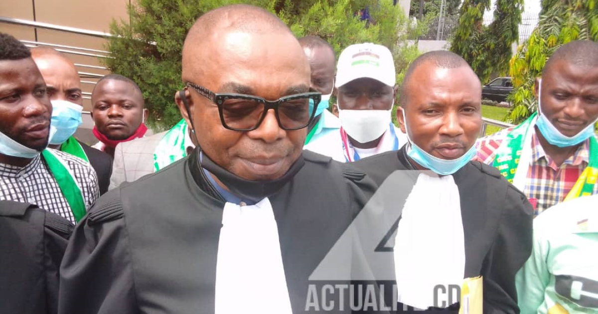 Les avocats de Pius Muabilu/Ph ACTUALITE.CD