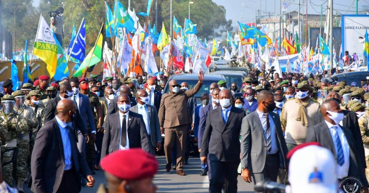 Felix Tshisekedi arrivé à Goma le 5 octobre/Ph Présidence 