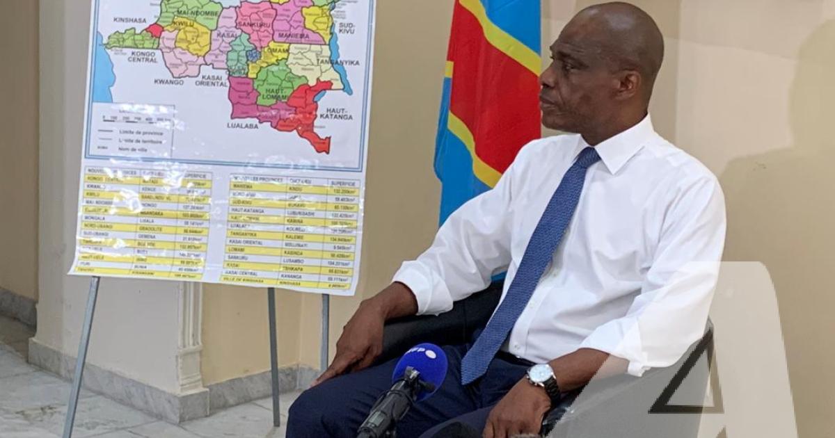 Martin Fayulu en conférence de presse le vendredi 9 octobre 2020/Ph ACTUALITE.CD