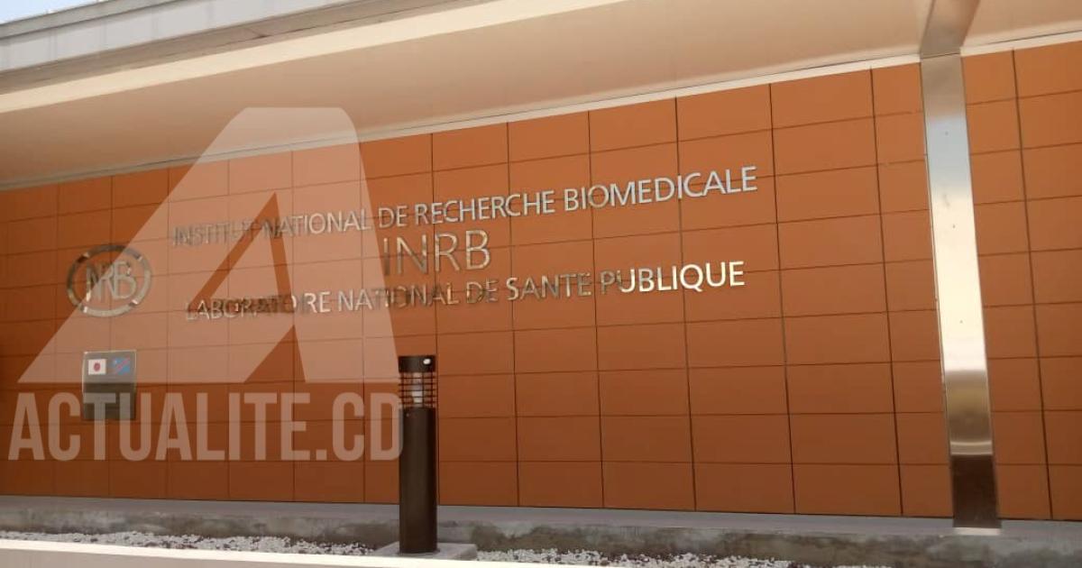Le bâtiment du laboratoire de l'INRB/Ph ACTUALITE.CD 