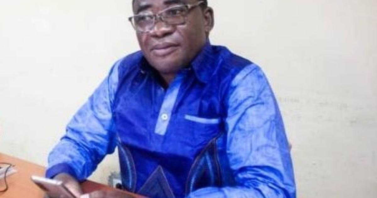 Jonas Tshiombela, coordonnateur de la Nouvelle société civile congolaise/Ph droits tiers
