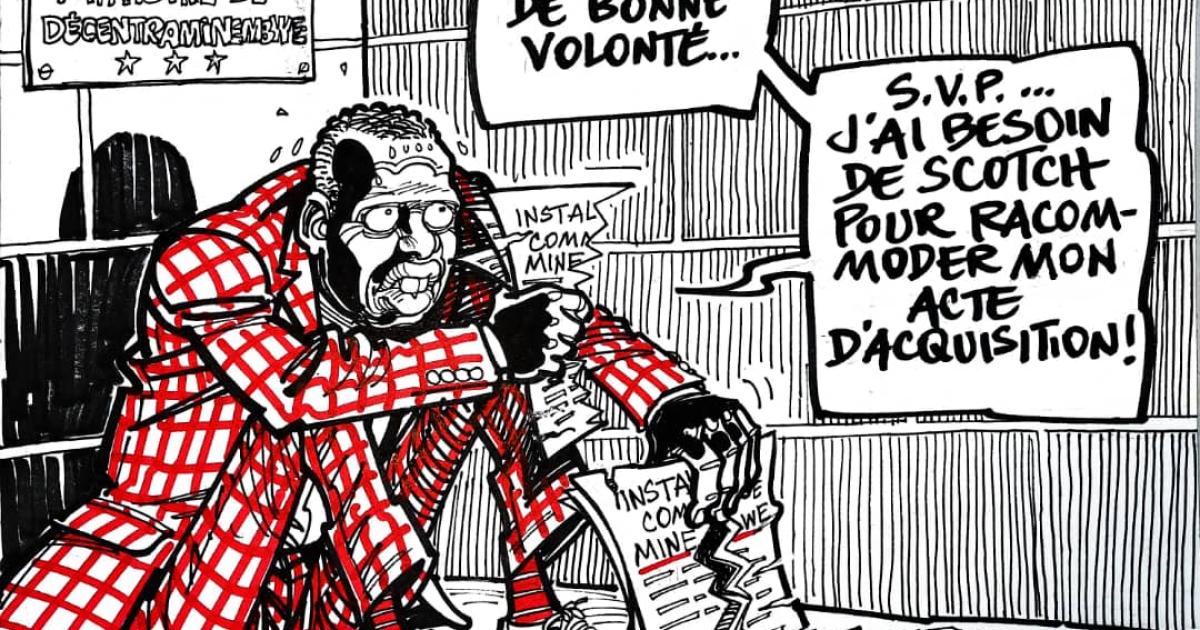 Caricature par Kash/ACTUALITE.CD