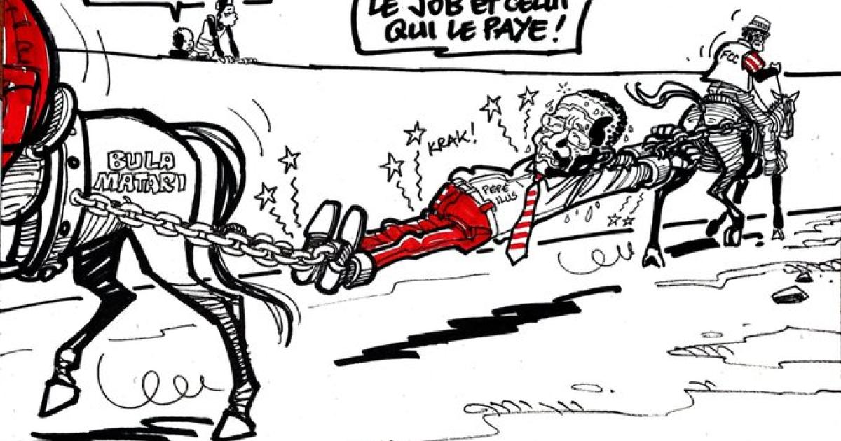 Caricature par Kash/ACTUALITE.CD