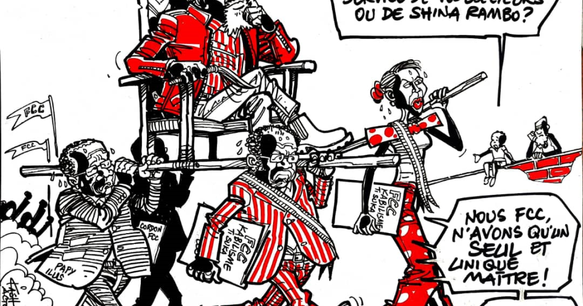 Caricature par Kash/ACTUALITE.CD