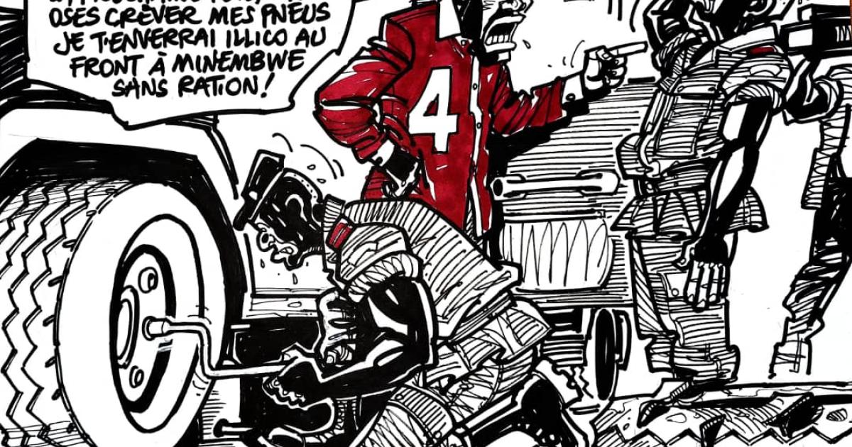 Caricature par Kash/ACTUALITE.CD