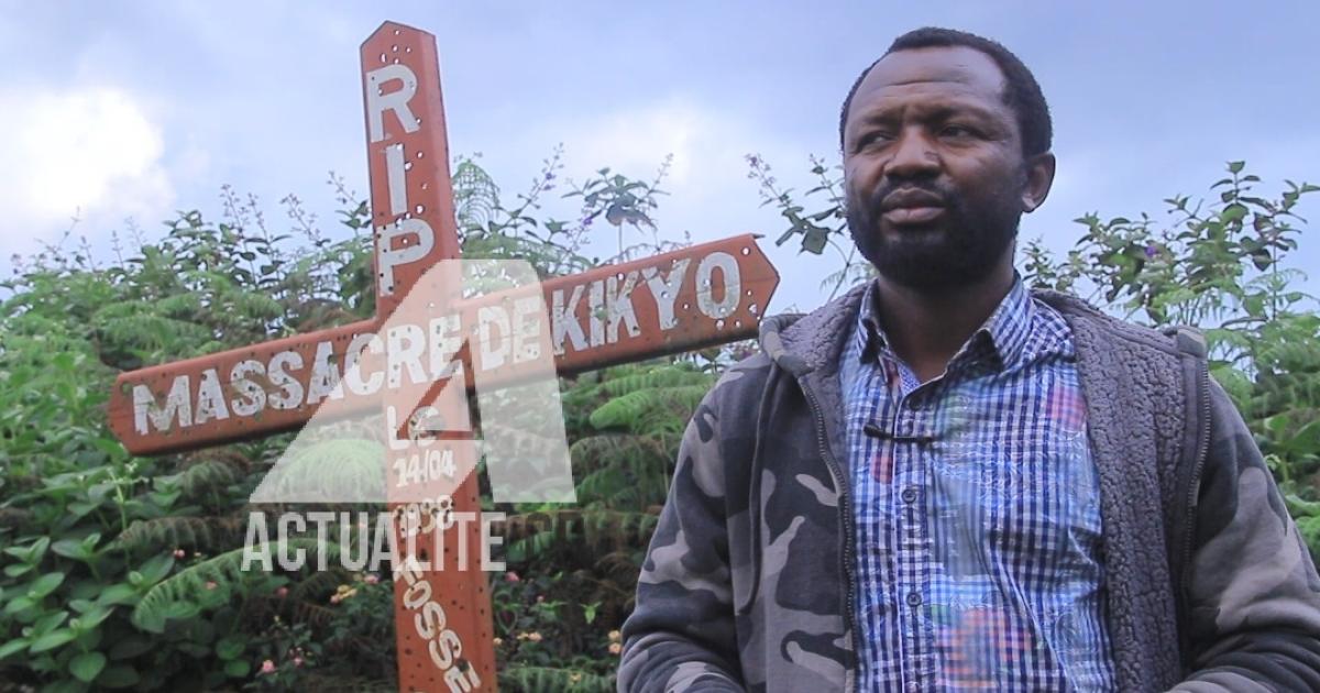 L'un des survivants des massacres de Kikyo à Butembo/Ph ACTUALITE.CD