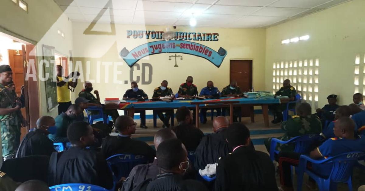 Procès du meurtre des experts de l'ONU à Kananga/Ph ACTUALITE.CD