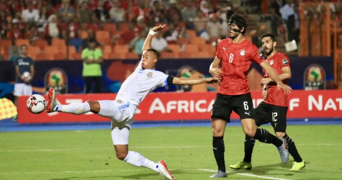 Marcel Tisserand face à l'Egypte à la CAN 2019